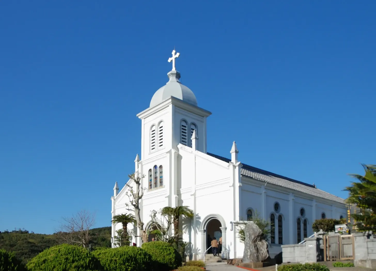 大江郵便局の風景印(熊本県) ハガキのウラの風景印情報